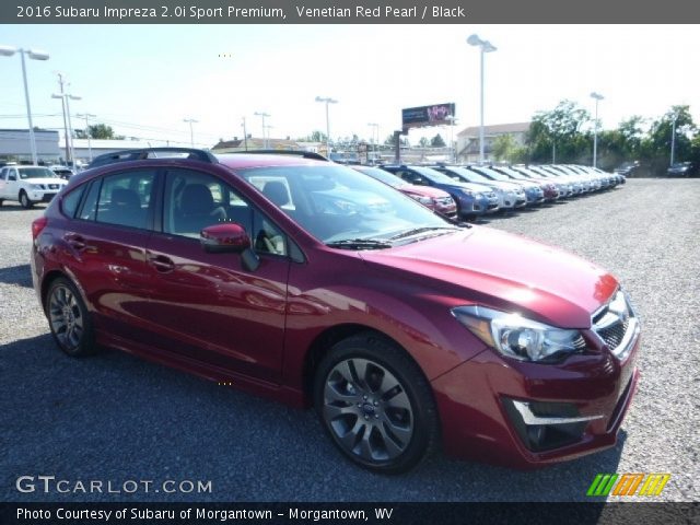 2016 Subaru Impreza 2.0i Sport Premium in Venetian Red Pearl