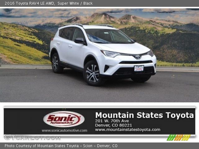 2016 Toyota RAV4 LE AWD in Super White