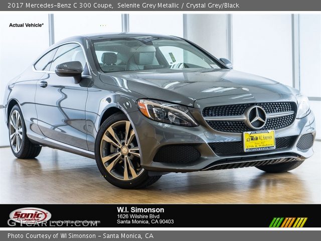2017 Mercedes-Benz C 300 Coupe in Selenite Grey Metallic