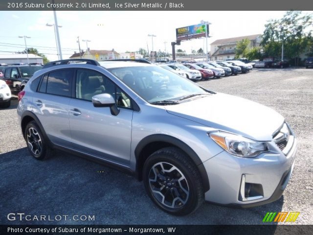 2016 Subaru Crosstrek 2.0i Limited in Ice Silver Metallic