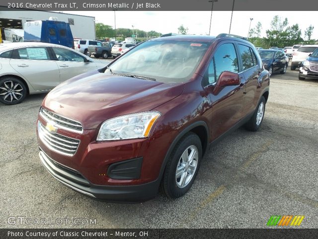 2016 Chevrolet Trax LT in Crimson Metallic
