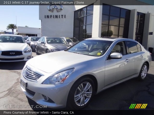 2013 Infiniti G 37 Journey Sedan in Liquid Platinum