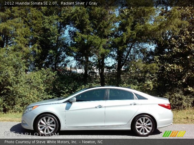 2012 Hyundai Sonata SE 2.0T in Radiant Silver