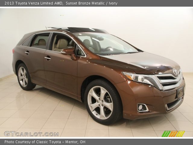 2013 Toyota Venza Limited AWD in Sunset Bronze Metallic