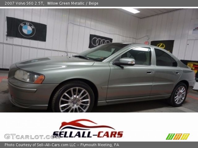 2007 Volvo S60 2.5T in Willow Green Metallic