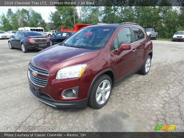 2016 Chevrolet Trax LTZ in Crimson Metallic
