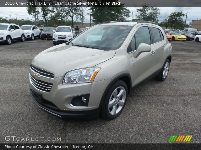 2016 Chevrolet Trax LTZ in Champagne Silver Metallic