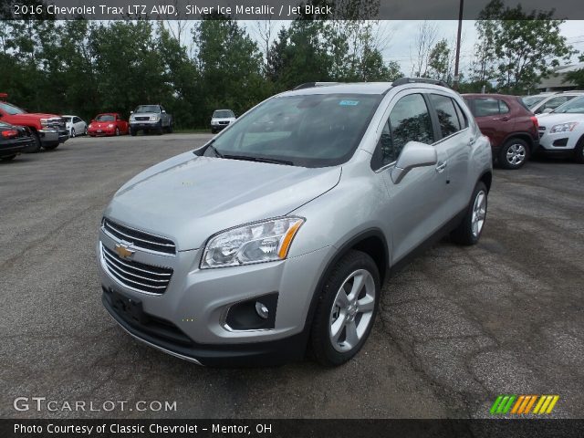 2016 Chevrolet Trax LTZ AWD in Silver Ice Metallic