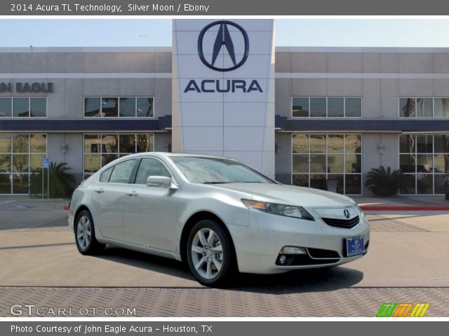 2014 Acura TL Technology in Silver Moon