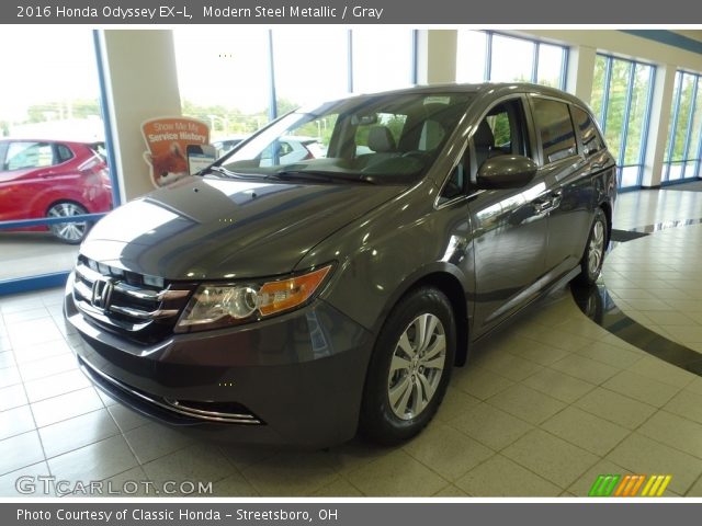 2016 Honda Odyssey EX-L in Modern Steel Metallic