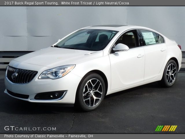 2017 Buick Regal Sport Touring in White Frost Tricoat