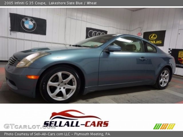 2005 Infiniti G 35 Coupe in Lakeshore Slate Blue
