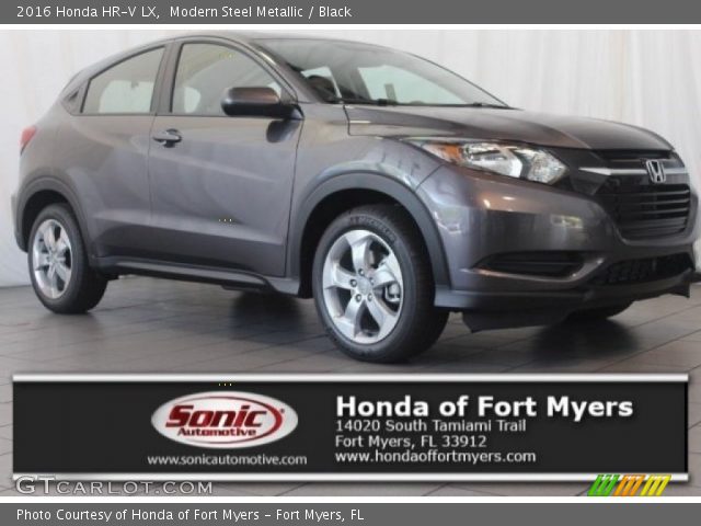 2016 Honda HR-V LX in Modern Steel Metallic