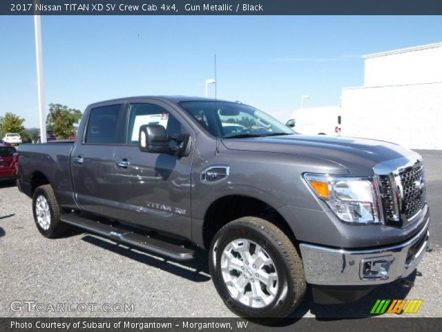 2017 Nissan TITAN XD SV Crew Cab 4x4 in Gun Metallic