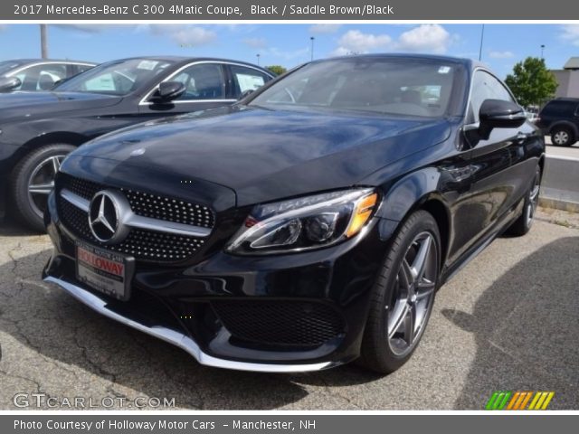 2017 Mercedes-Benz C 300 4Matic Coupe in Black