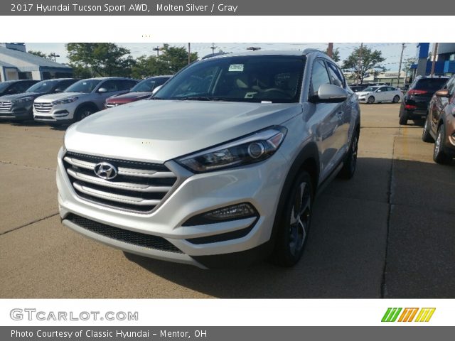 2017 Hyundai Tucson Sport AWD in Molten Silver