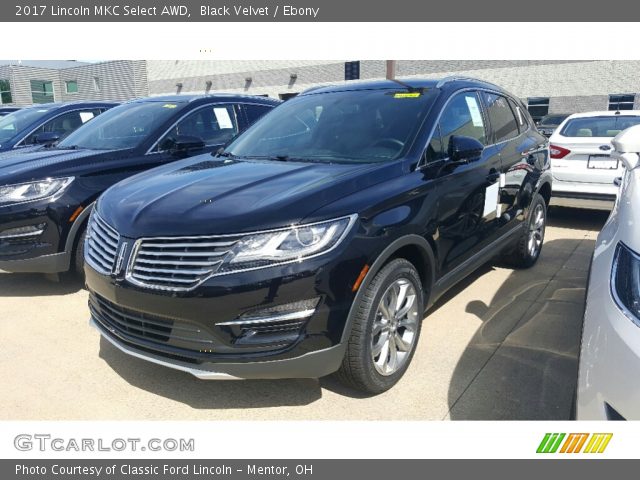 2017 Lincoln MKC Select AWD in Black Velvet