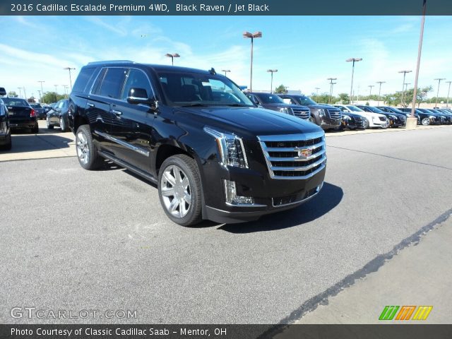 2016 Cadillac Escalade Premium 4WD in Black Raven