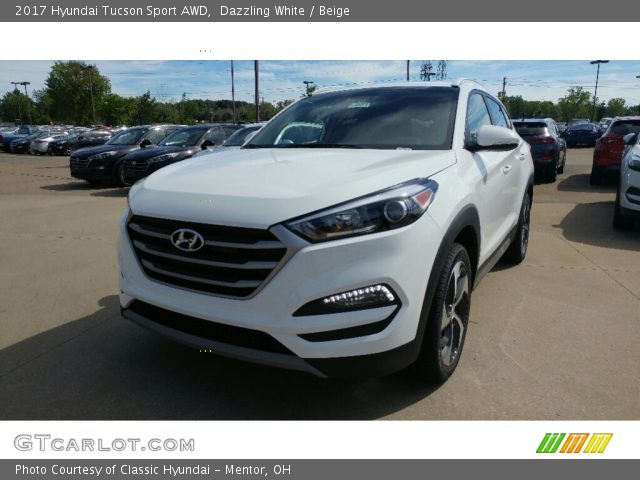 2017 Hyundai Tucson Sport AWD in Dazzling White