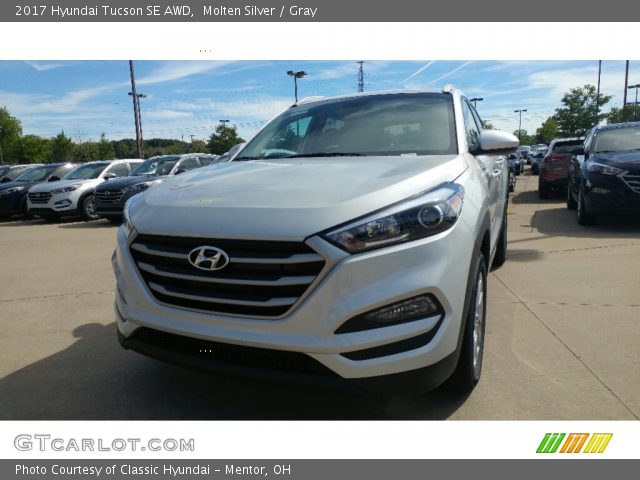 2017 Hyundai Tucson SE AWD in Molten Silver