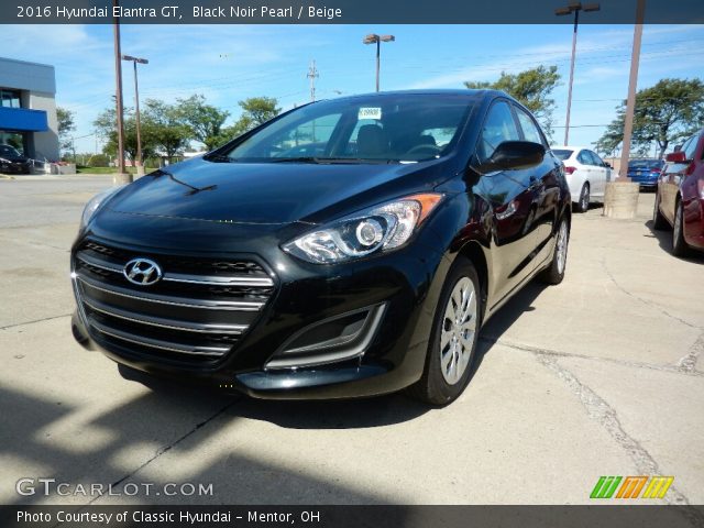 2016 Hyundai Elantra GT  in Black Noir Pearl