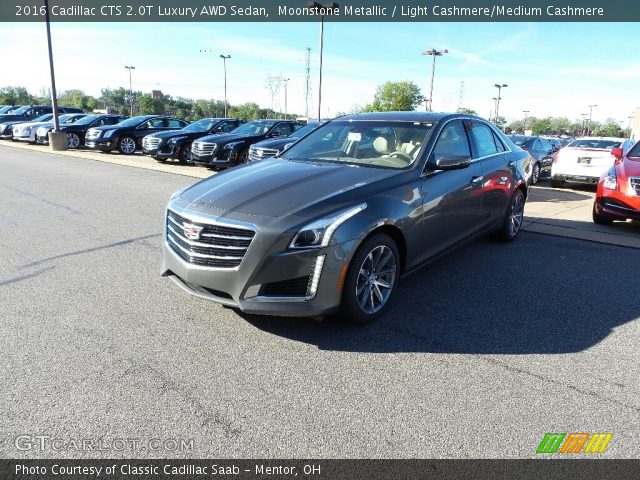 2016 Cadillac CTS 2.0T Luxury AWD Sedan in Moonstone Metallic