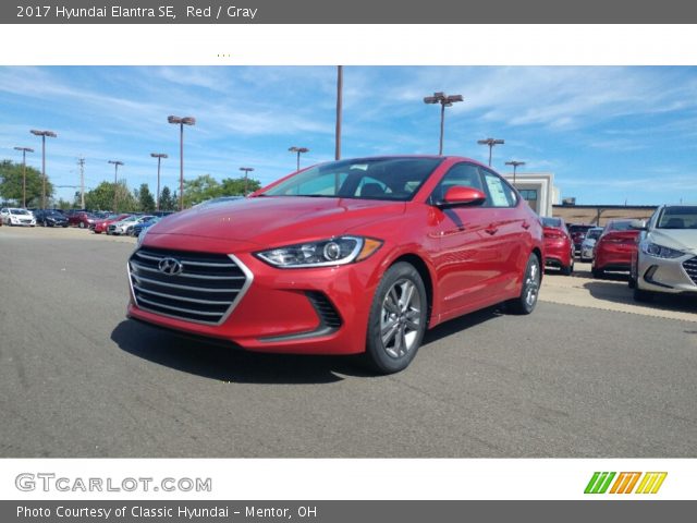2017 Hyundai Elantra SE in Red