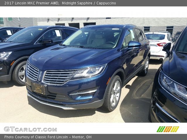 2017 Lincoln MKC Premier AWD in Midnight Sapphire