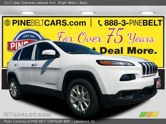 2017 Jeep Cherokee Latitude 4x4 in Bright White