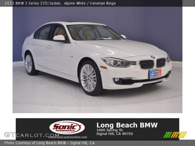 2013 BMW 3 Series 335i Sedan in Alpine White