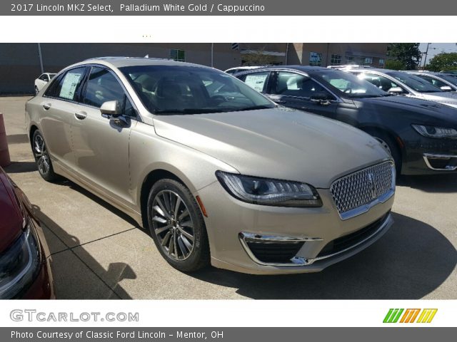 2017 Lincoln MKZ Select in Palladium White Gold