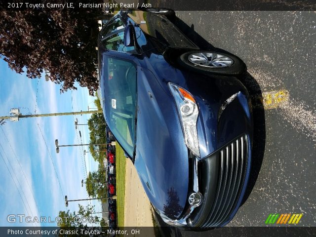2017 Toyota Camry LE in Parisian Night Pearl