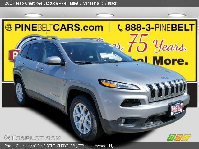 2017 Jeep Cherokee Latitude 4x4 in Billet Silver Metallic