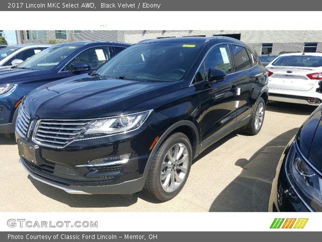 2017 Lincoln MKC Select AWD in Black Velvet