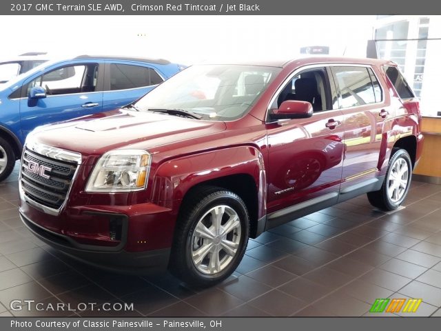 2017 GMC Terrain SLE AWD in Crimson Red Tintcoat