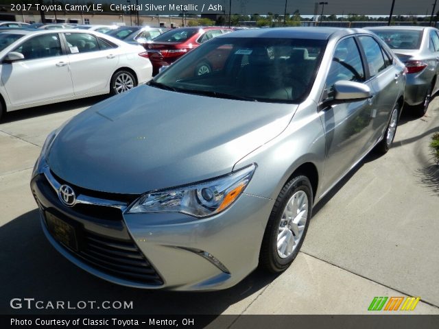 2017 Toyota Camry LE in Celestial Silver Metallic