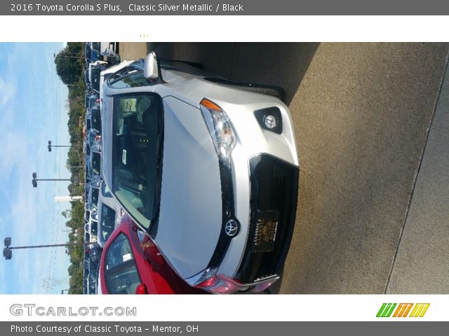 2016 Toyota Corolla S Plus in Classic Silver Metallic