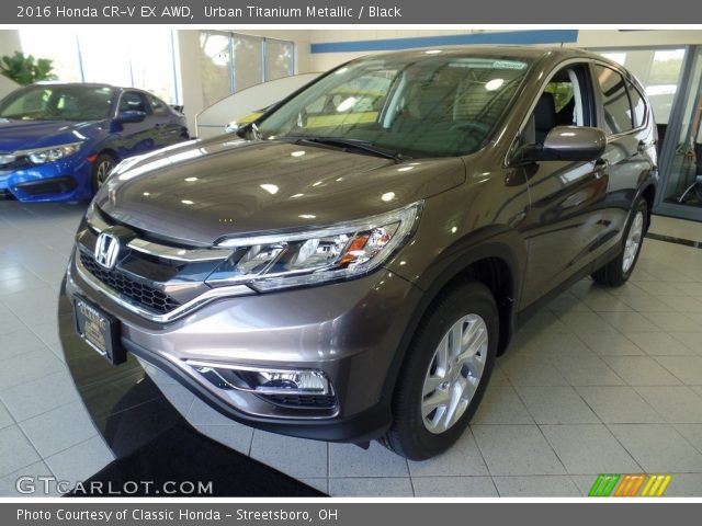 2016 Honda CR-V EX AWD in Urban Titanium Metallic