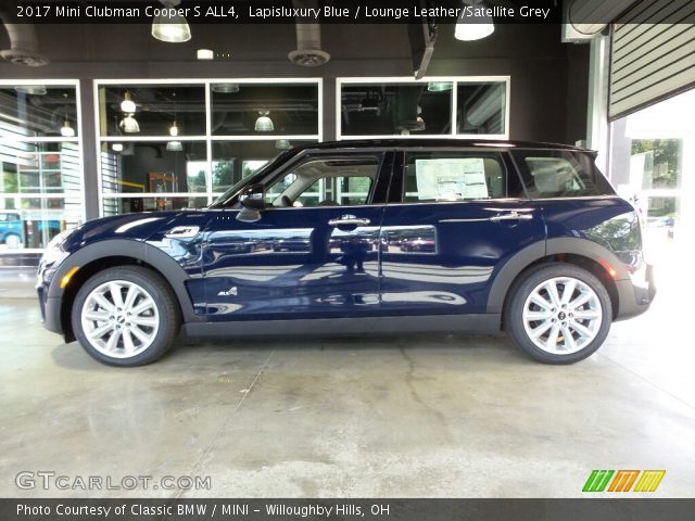 2017 Mini Clubman Cooper S ALL4 in Lapisluxury Blue