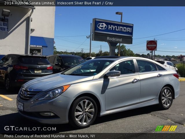 2014 Hyundai Sonata Limited in Iridescent Silver Blue Pearl