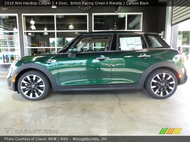 2016 Mini Hardtop Cooper S 4 Door in British Racing Green II Metallic