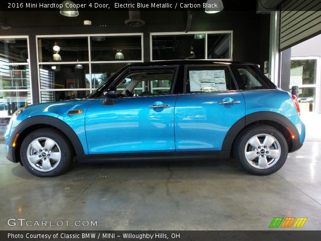 2016 Mini Hardtop Cooper 4 Door in Electric Blue Metallic