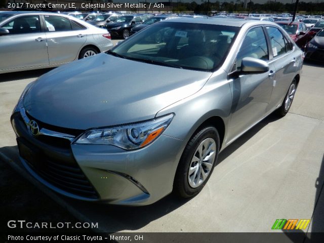 2017 Toyota Camry LE in Celestial Silver Metallic