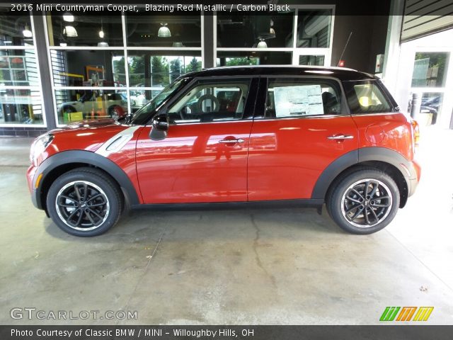 2016 Mini Countryman Cooper in Blazing Red Metallic