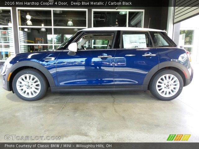 2016 Mini Hardtop Cooper 4 Door in Deep Blue Metallic