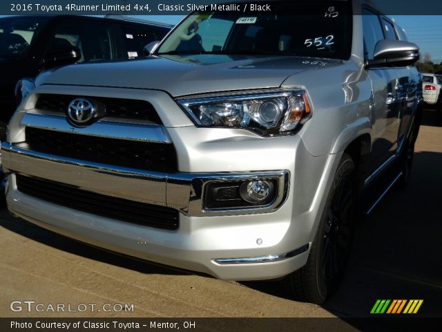 2016 Toyota 4Runner Limited 4x4 in Classic Silver Metallic