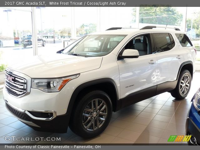 2017 GMC Acadia SLT in White Frost Tricoat