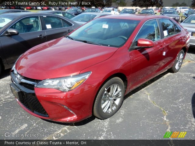 2017 Toyota Camry SE in Ruby Flare Pearl