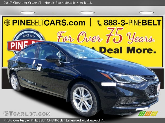 2017 Chevrolet Cruze LT in Mosaic Black Metallic