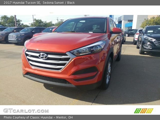 2017 Hyundai Tucson SE in Sedona Sunset